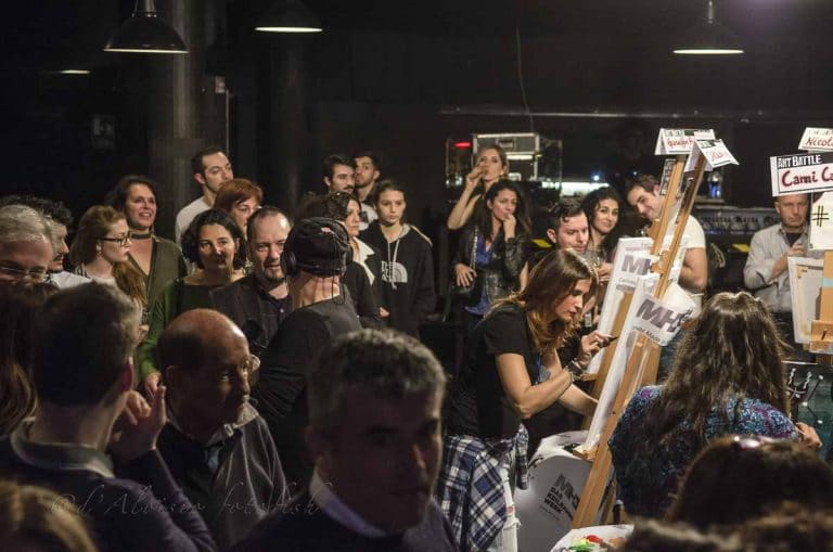 ForMarkers at Art Battle Genova 2018
