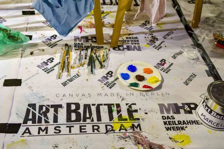 ForMarkers als Sponsor beim Art Battle in Amsterdam